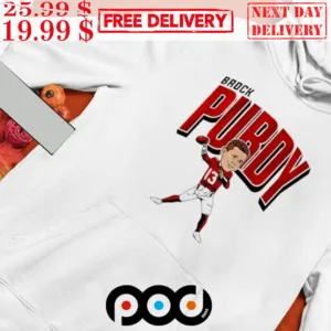 San Francisco 49ers Brock Purdy 13 Caricature Shirt