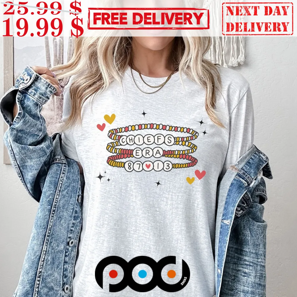 Taylor Swift Bracelets Chiefs Era Shirt