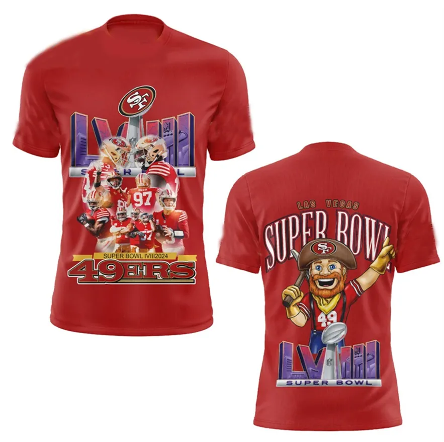 49ers Las Vegas Super Bowl LVIII Super Bowl Shirt