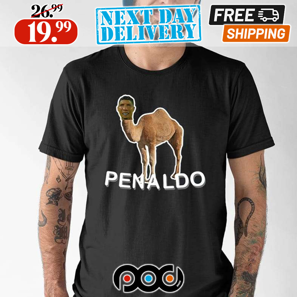 From Fandoms to Funnies: Tees That Tell a Story 4 Bruh Penaldo Camel Meme Shirt