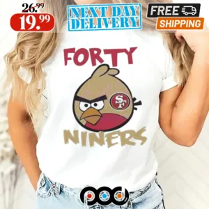 Forty Niners Angry Bird San Francisco 49ers Shirt