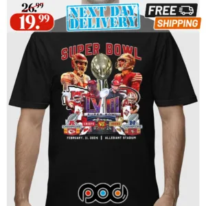 Kansas City Vs San Francisco Las Vegas Super Bowl LVIII KC Chiefs VS SF 49ers Shirt