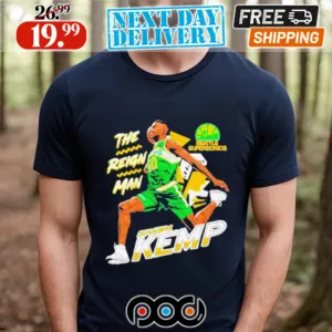 Seattle Supersonics Shawn Kemp The Reign Man Shirt