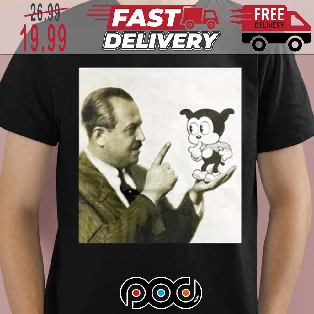 Fleischer Studios Max Fleischer And Bimbo The Dog Shirt