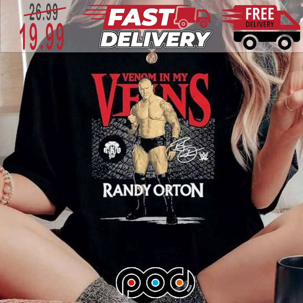 Randy Orton Venom In My Veins Signature 2024 Shirt