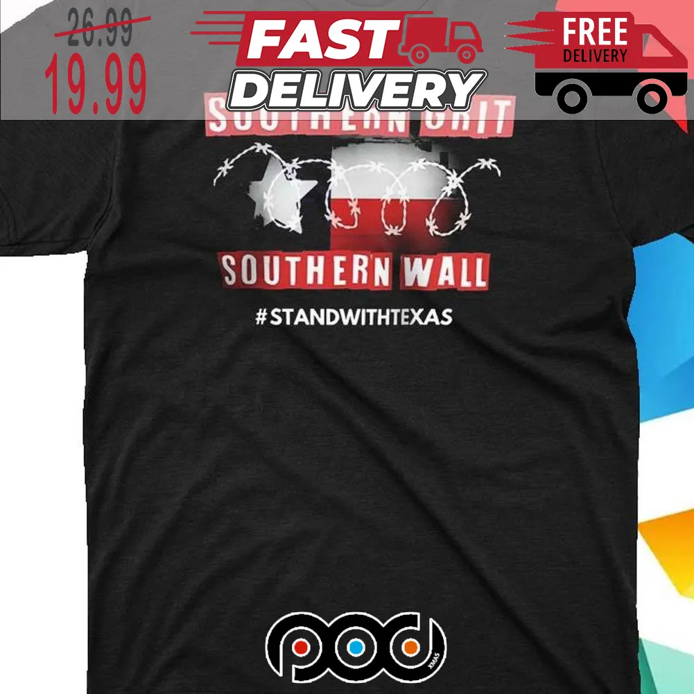 Texas Razor Wire Southern Grit Southern Wall Stand With Texas Shirt