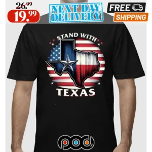 Greg Abbott Stand With Texas Shirt