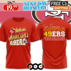 SF 49ers San Francisco NFC Champions Super Bowl 2024 Shirt