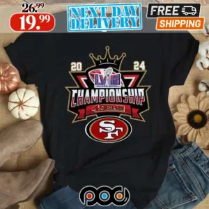 SF 49ers Super Bowl LVIII 2024 Championship Shirt
