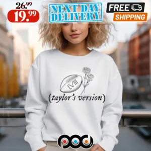 Taylors Version Super Bowl LVIII Flowers Shirt