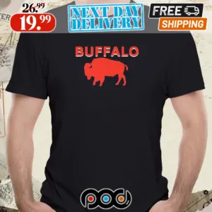 Whereabouts Red And White Buffalo Shirt