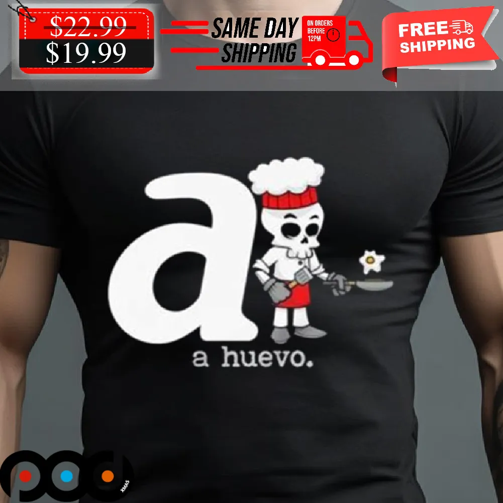 Skull Huevo Calavera Chefe Shirt