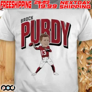 Brock Purdy Caricature Shirt