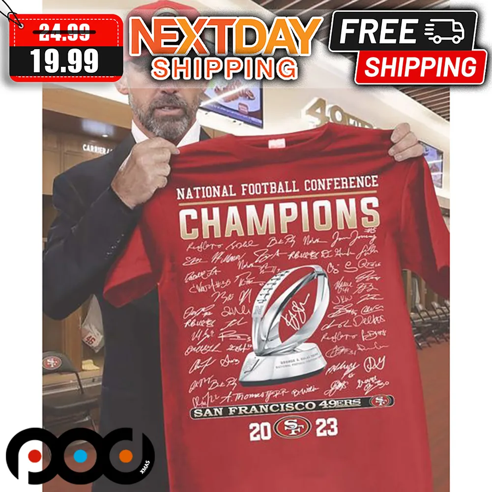 San Francisco 49ers National Champion Conference Champions 2023 Super Bowl LVIII Shirt