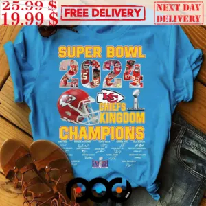 Chiefs Kingdom Super Bowl 2024 Champions Shirt_