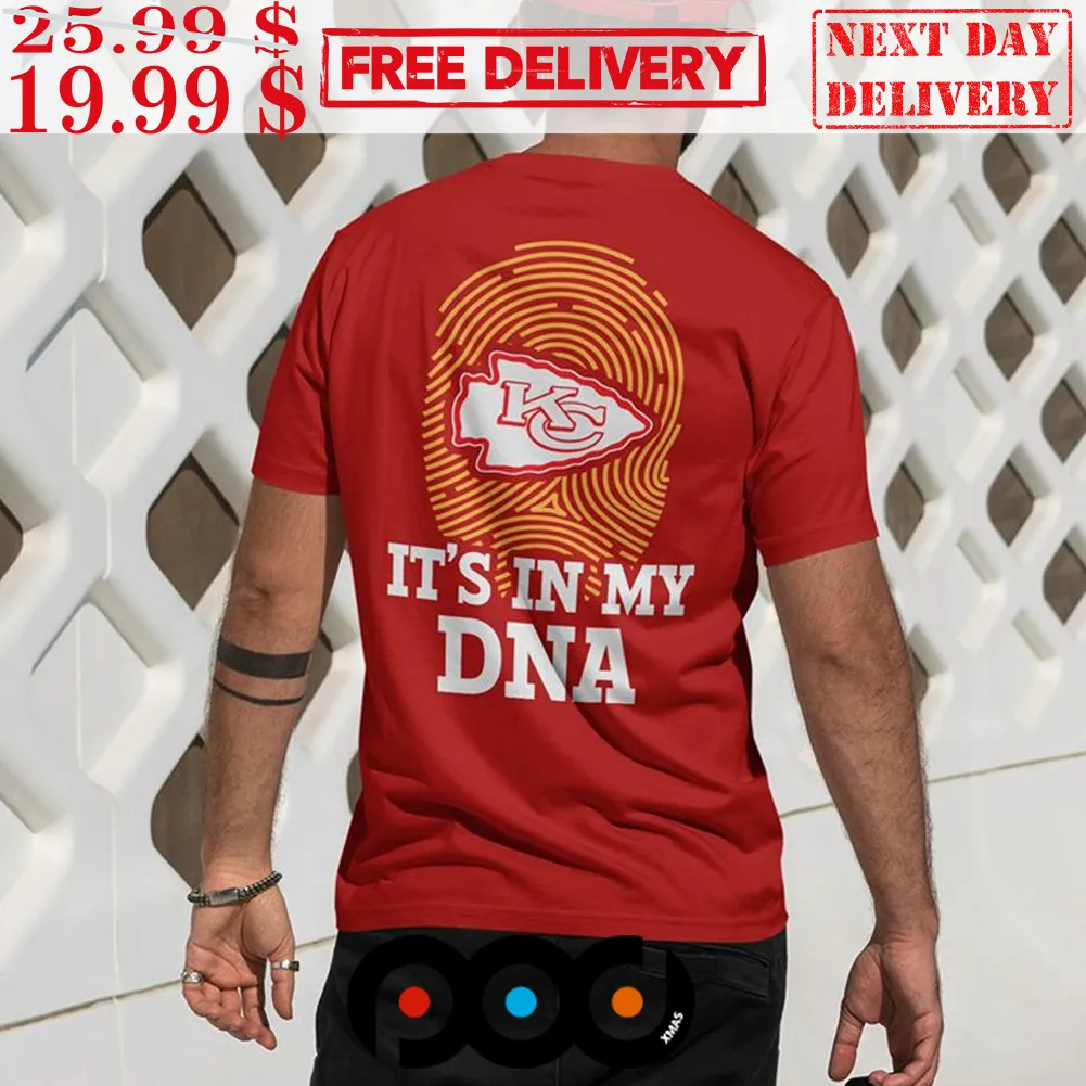 Chiefs Super Bowl Champions Shirt Its My Dna Travis Kelce Signature Shirt