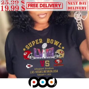 Super Bowl Allegiant Stadium Las Vegas Nevada Usa February 11 2024 Shirt