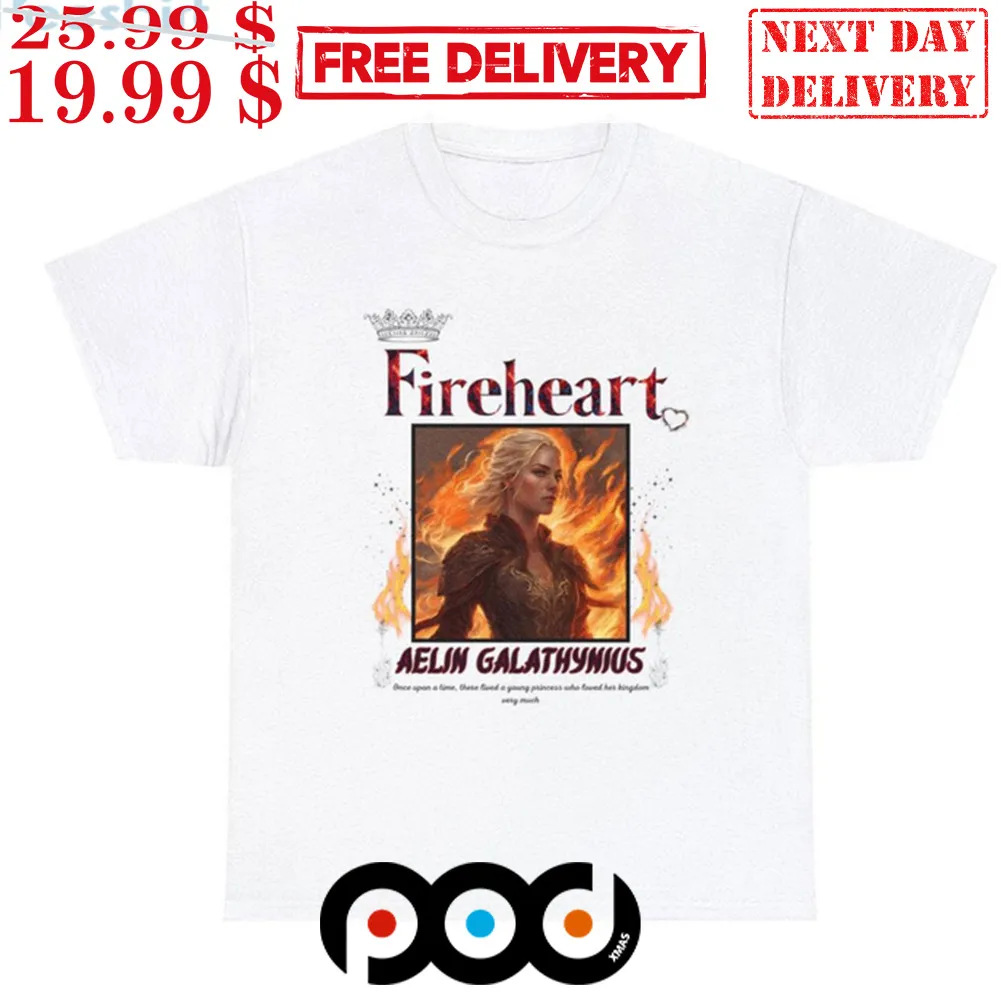 Fantastic Fireheart Aelin Galaythinus Fireheart Terrasen Shirt