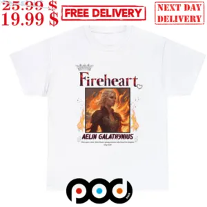 Fantastic Fireheart Aelin Galaythinus Fireheart Terrasen Shirt