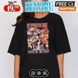 Super Bowl Lviii San Francisco 49ers Vs Kansas City Chiefs Las Vegas Nevada 2024 Shirt