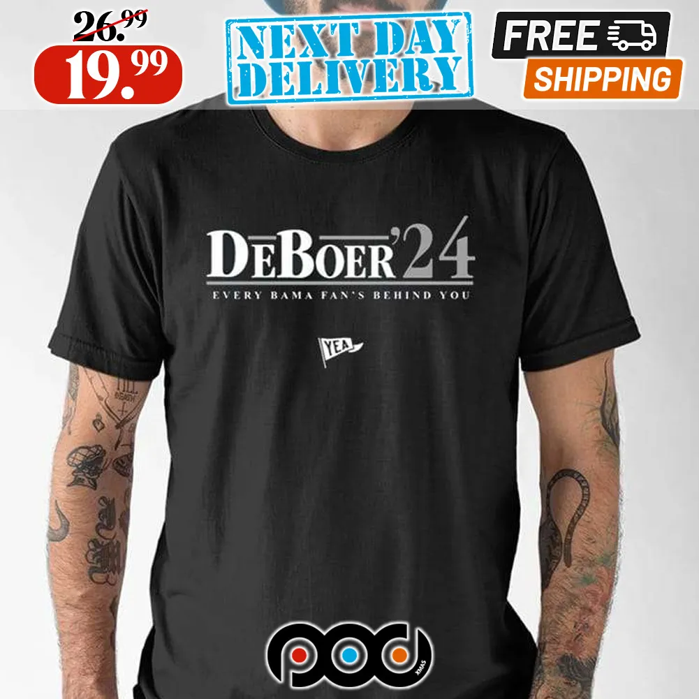 Alabama Ritchie Deboder 24 Every Bama Fan’s Behind You Shirt
