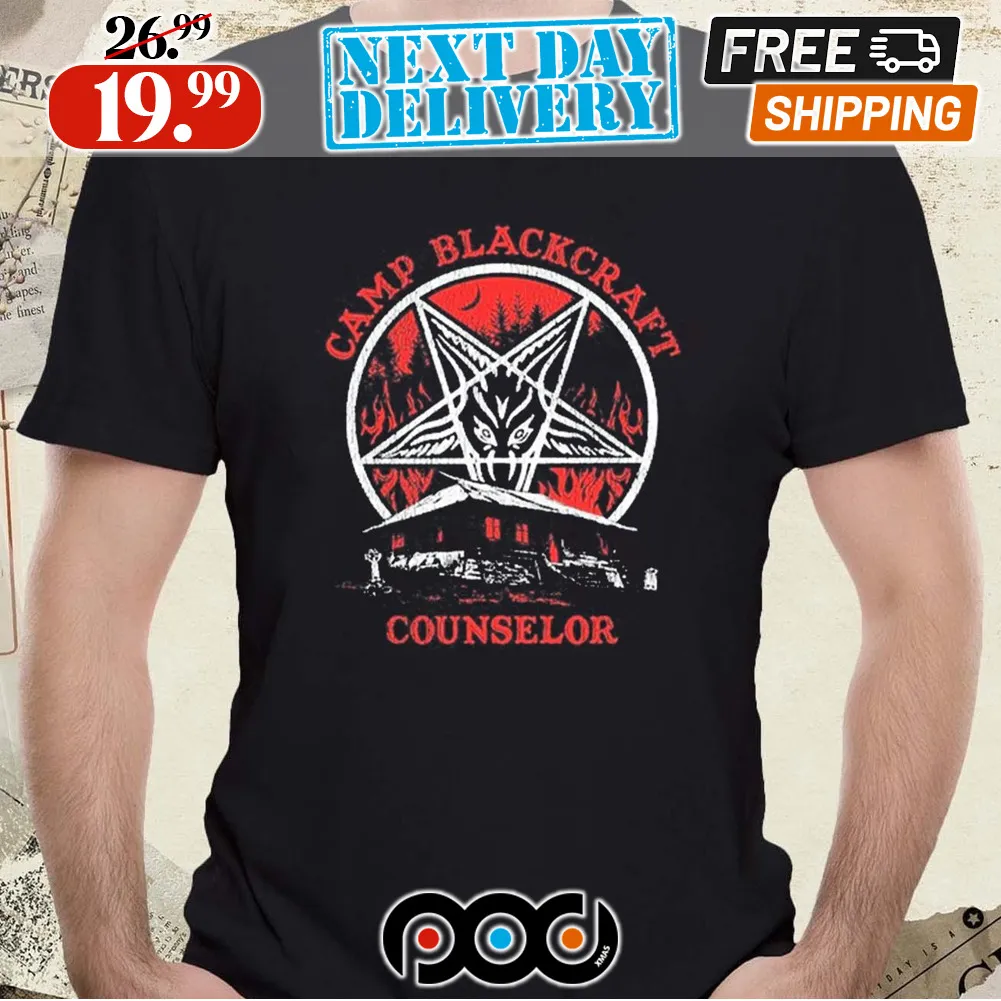 Blackcraftcult Camp Blackcraft Counselor Shirt