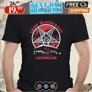 Blackcraftcult Camp Blackcraft Counselor Shirt