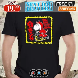 Usain Bolt Thrower Snoopy Hardcore For The Fuckin Freaking Shirt
