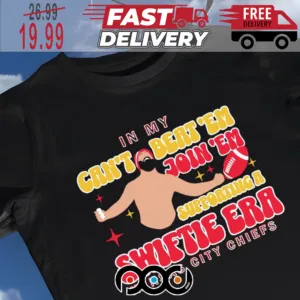 Jason Kelce In My Can t Beat Em Join Em Supporting A Swiftie Era Kansas City Chiefs Super Bowl NFL Shirt