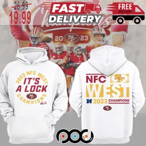 49ers NFC West 2023 Champions It's A Lock Super Bowl NFL Shirt