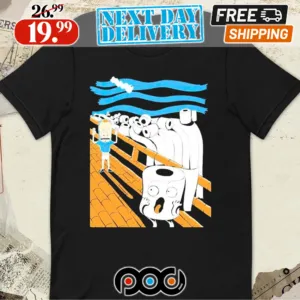 Beavis and Butthead TP Nightmare Toilet Paper Shirt
