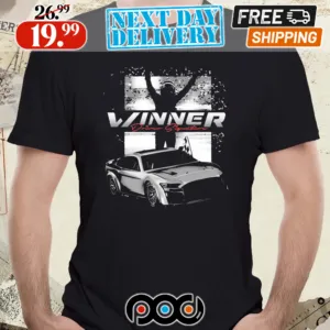 Denny Hamlin Checkered Flag Sports 2024 Busch Light Clash at The Coliseum Race Win Shirt