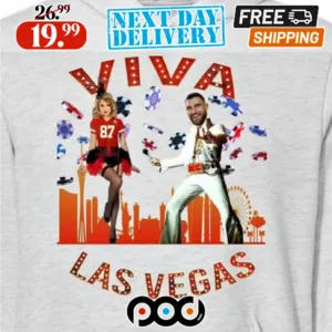 Kansas City Football Travis And Taylor Las Vegas Super Bowl Shirt