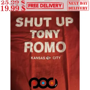 Shut Up Tony Romo Kansas City Shirt
