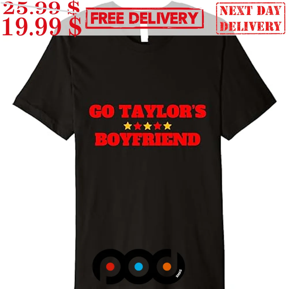 Go Taylor's Boyfriend Football Fan 87 Shirt