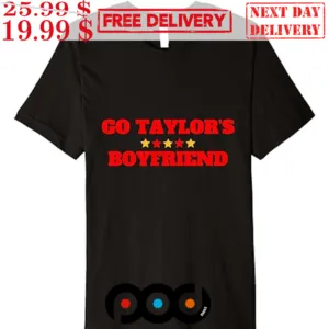 Go Taylor's Boyfriend Football Fan 87 Shirt