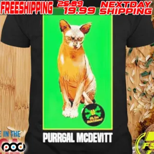 Cat Purrgal Mcdevitt Shirt