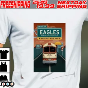 Eagles 2 And 3 February Event Austin Poster Shirt