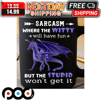 Dragon Sarcasm Where The Witty Will Have Fun But The Stupid Won't Get It Mug