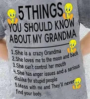5 Things You Should Know About My Grandma Shirt