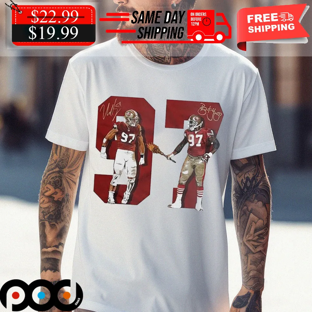 San Francisco 49ers Nick Bosa Passing Of The Torch Shirt