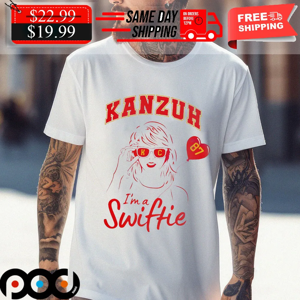 Taylors Swift Kanzuh Im A Swiftie 87 Shirt
