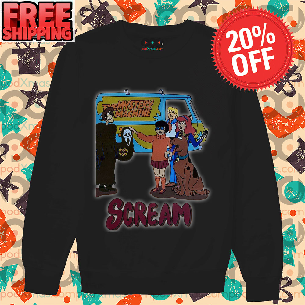 Scooby-Doo The Mystery Machine Scream Halloween 2023 Shirt 4 Scooby-Doo The Mystery Machine Scream Halloween 2023 Long Sleeve
