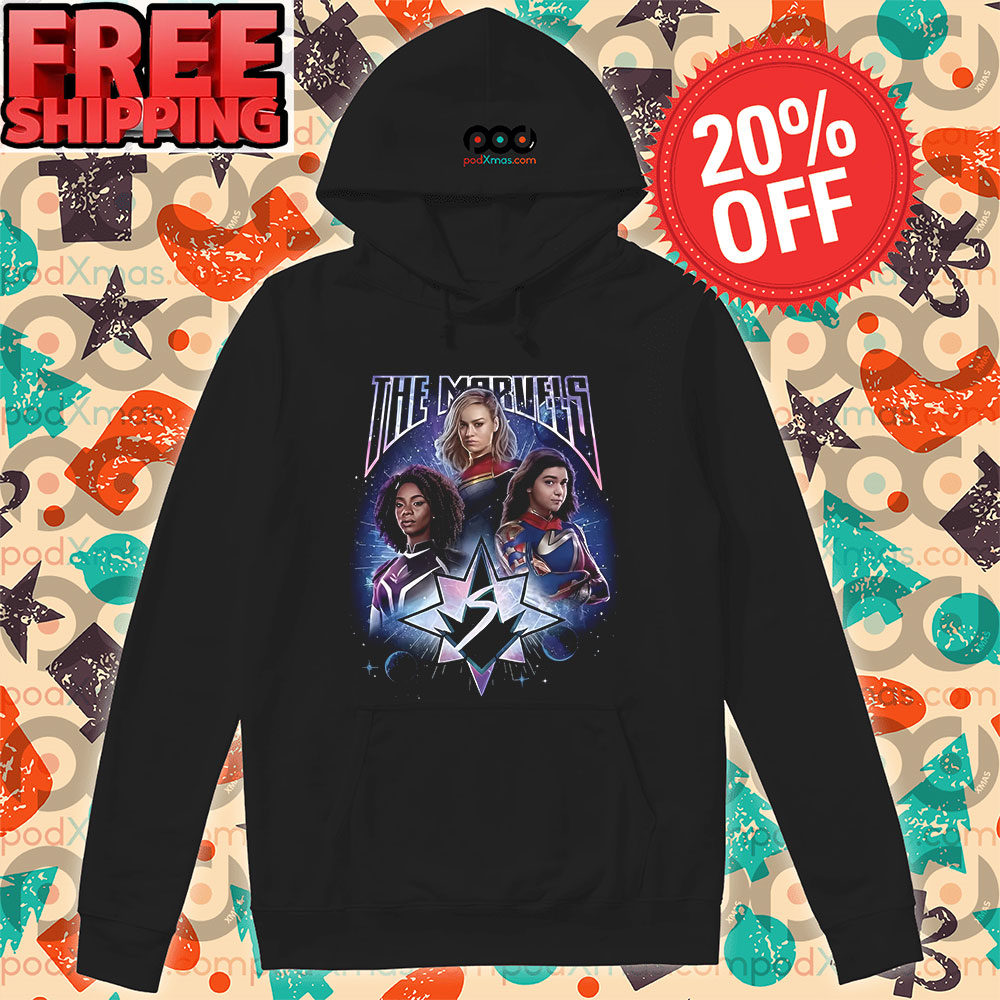 Marvel The Marvels Character Movies Hoodie