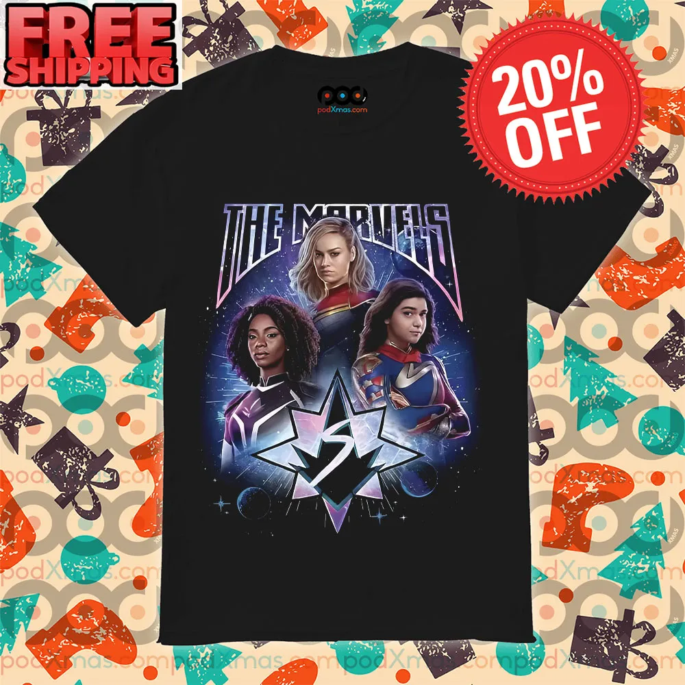 Marvel The Marvels Character Movies Shirt
