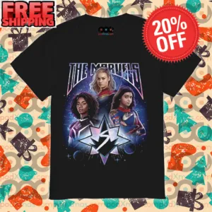 Marvel The Marvels Character Movies Shirt