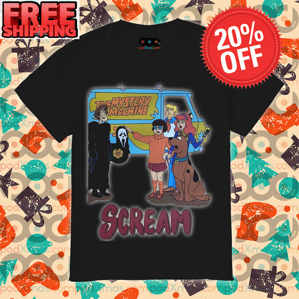 Scooby-Doo The Mystery Machine Scream Halloween 2023 Shirt 2 Scooby-Doo The Mystery Machine Scream Halloween 2023 Shirt