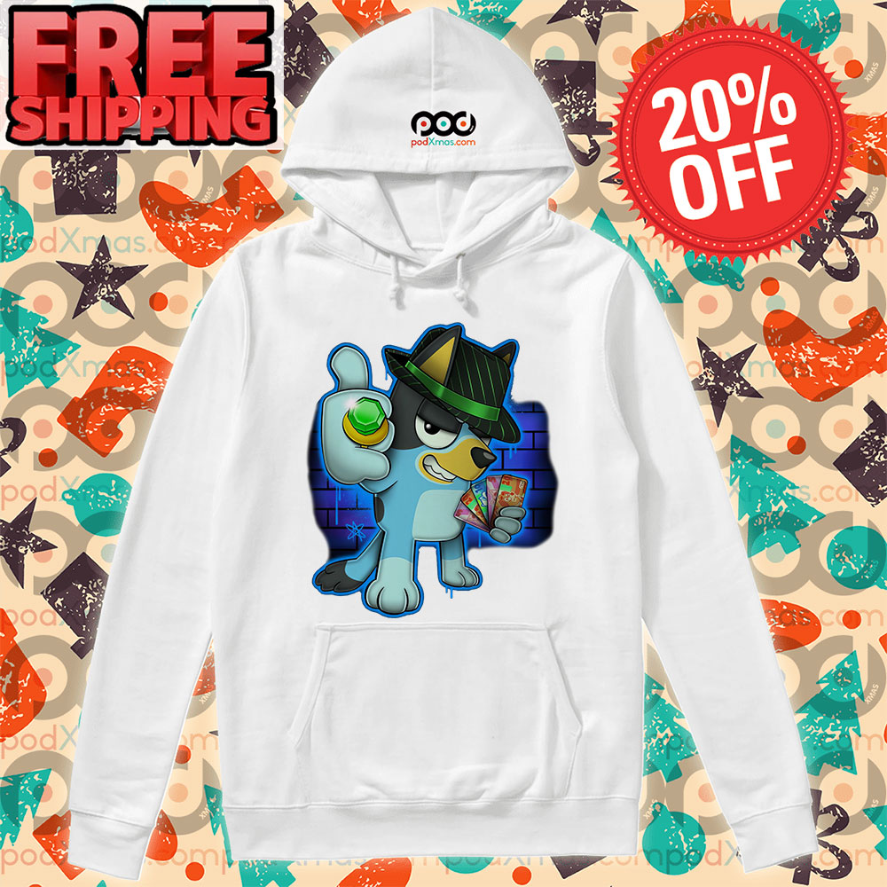 Bluey Like Green Ring Gangster Fun Shirt 2 Bluey Like Green Ring Gangster Fun Shirt