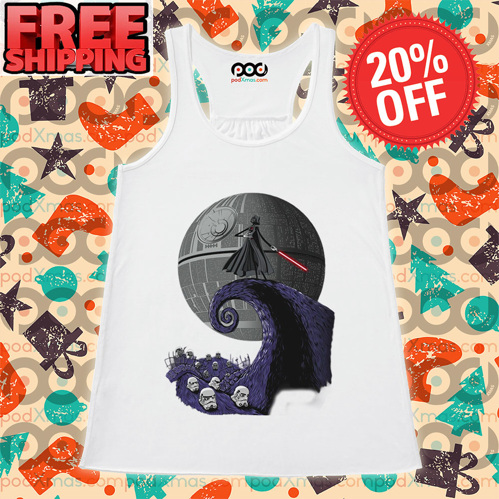 Darth Vader Nightmare Before Empire Christmas Death Star Streetwear Swag Tank Top