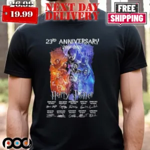 23rd Anniversary 2001 – 2024 Harry Potter Thank You Shirt